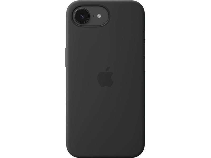 Apple Silicone Case mit MagSafe iPhone 16e Black Silikon-Backcover mit «MagSafe» für das  Apple iPhone 16e