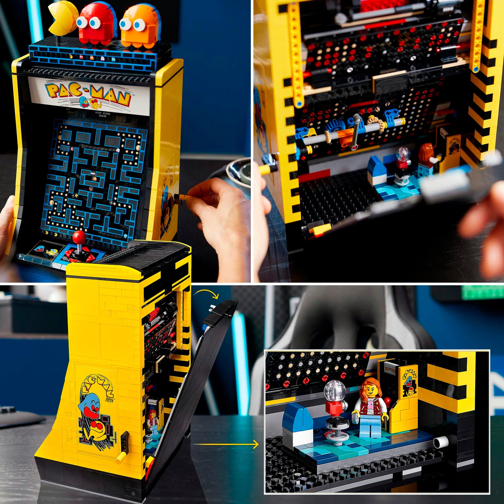 LEGO Konstruktionsspielzeug Icons PAC-MAN Spielautomat