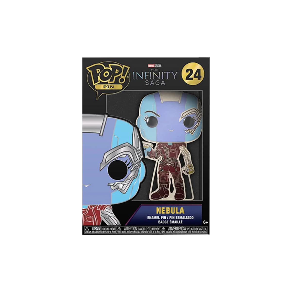 Funko Pin Badge Marvel Nebula