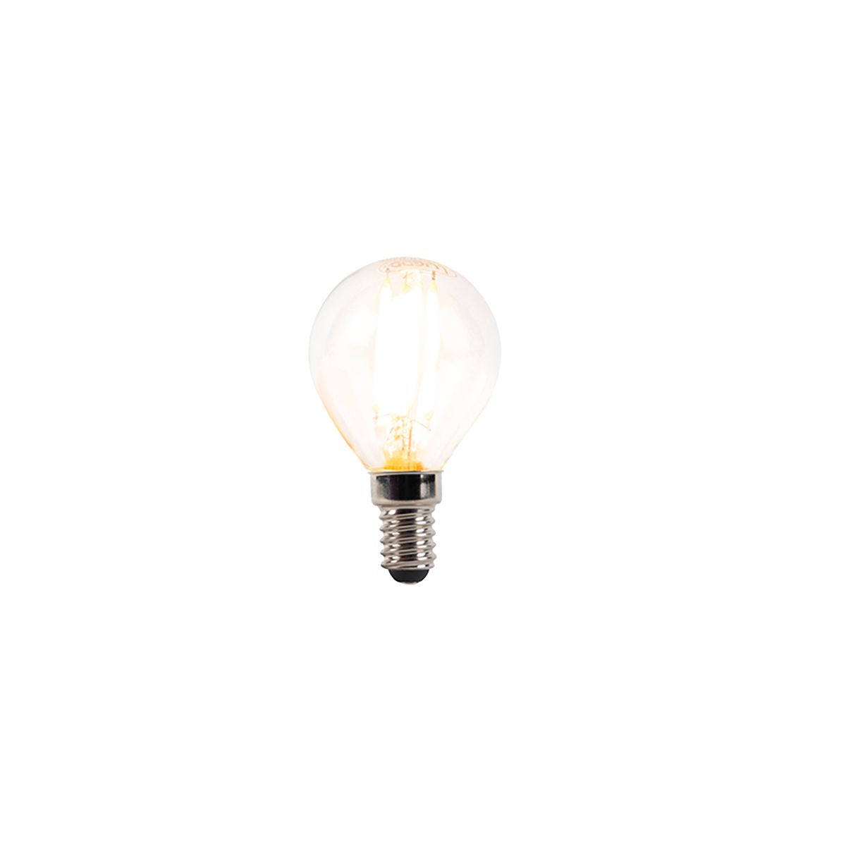 Set van 4 E14 dimbare LED lampen P45 helder 3W 250 lm 2700K