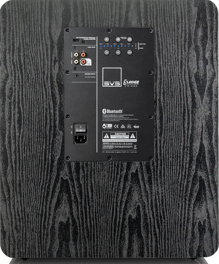SVS PB-2000 PRO Bois Noir Caissons de basses