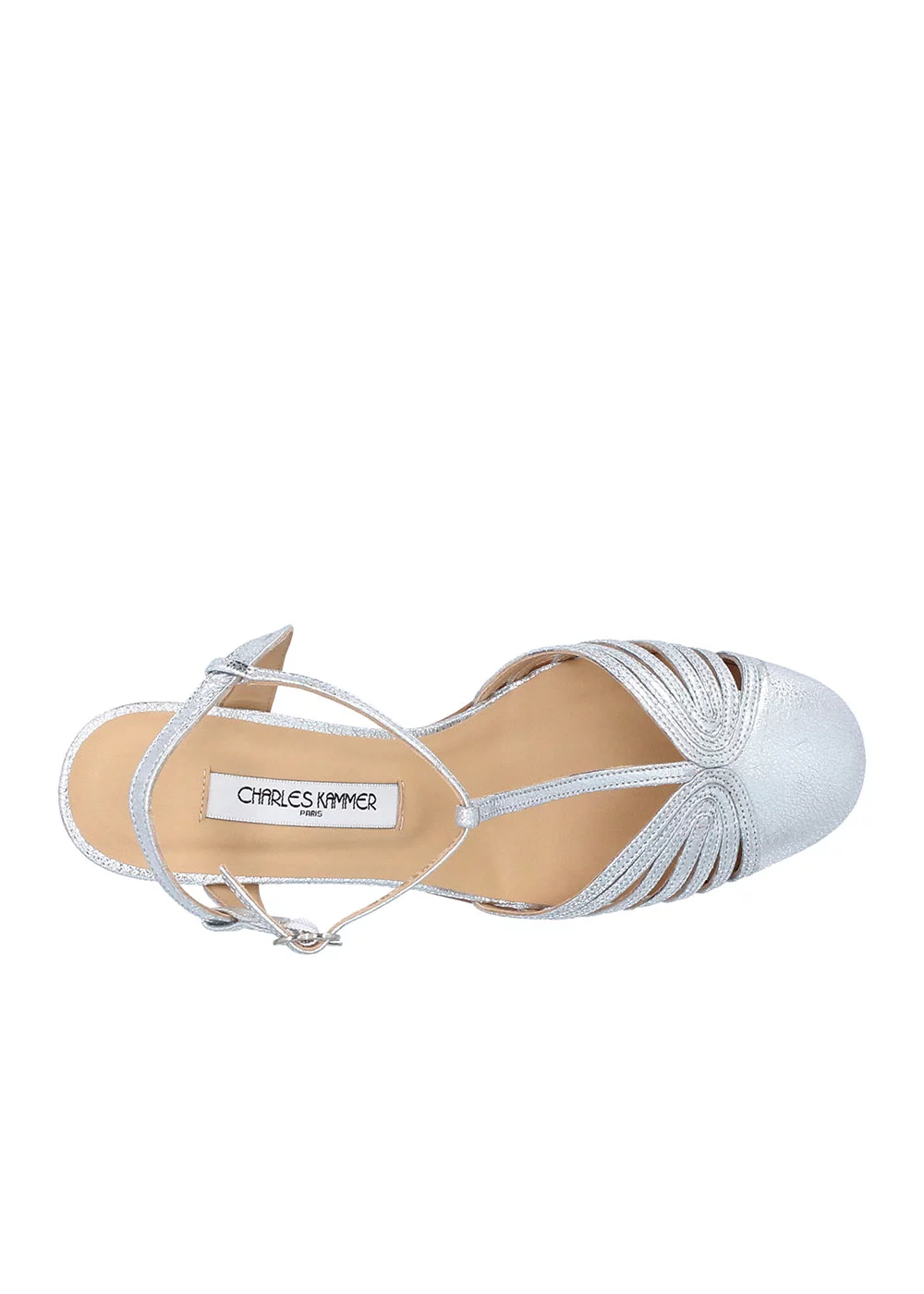 SALOME RACINE CUIR ARGENT
