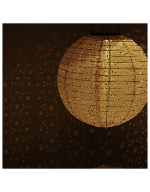 Lumineo Solar Lampion M - Tuinverlichting - 25 cm Assorti 1 led