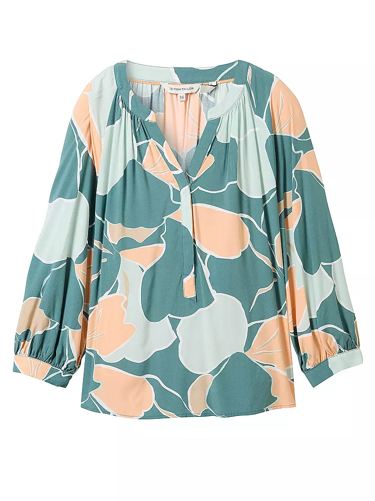 TOM TAILOR Bluse dunkelgrün