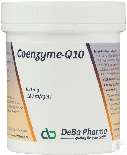 Deba Q10 100mg Softgels 180