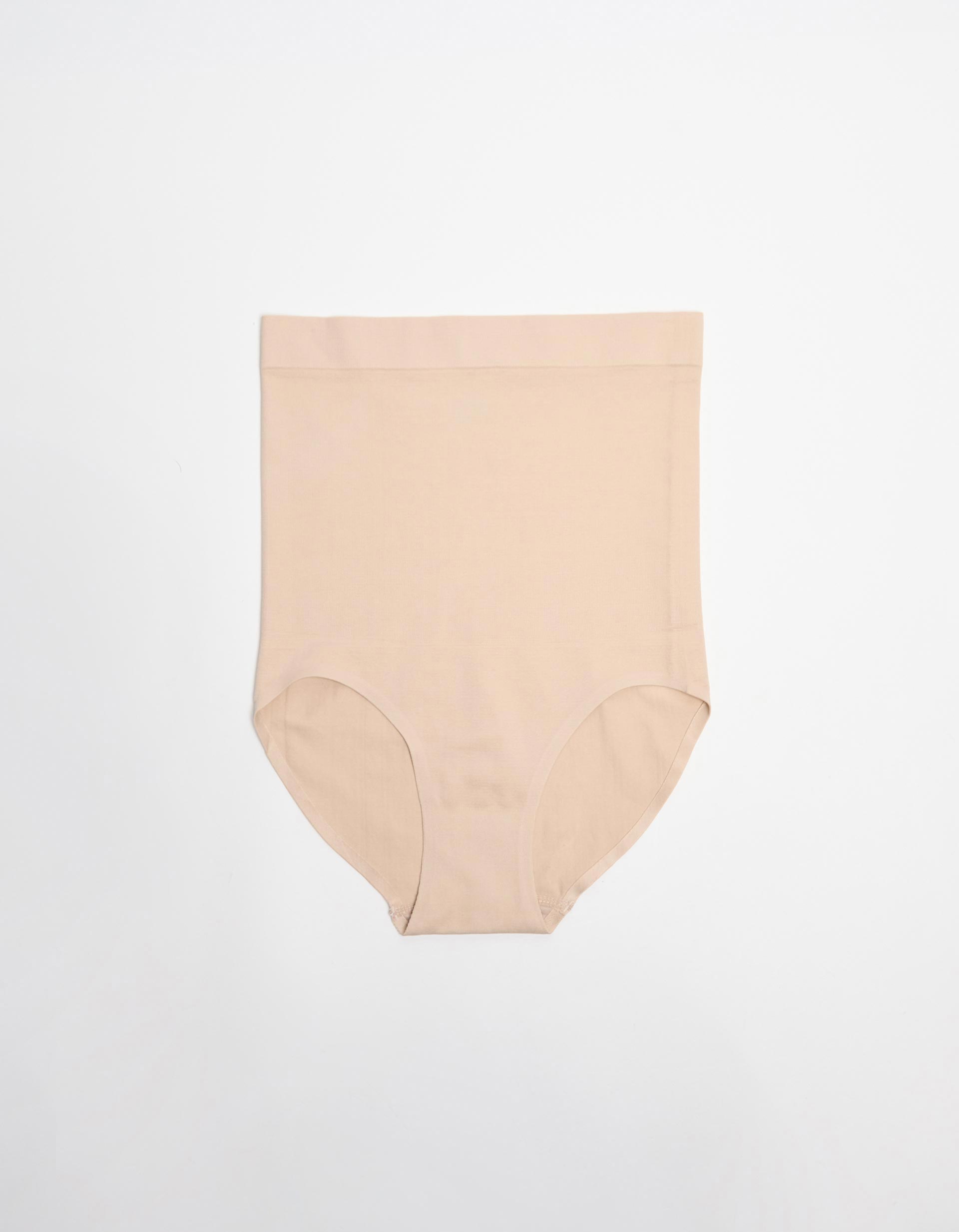 Cueca Alta Modeladora, Mulher, Bege Claro
