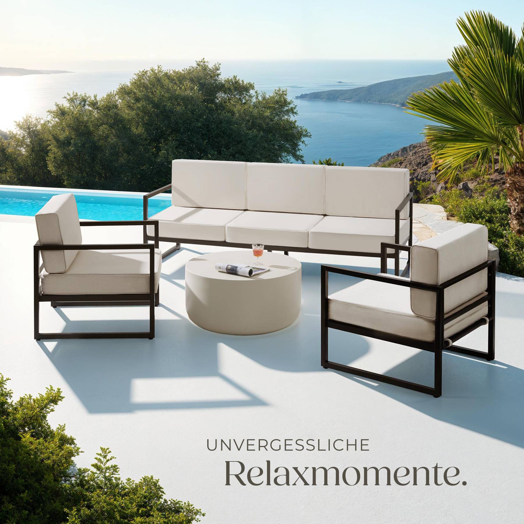 Garten-Loungeset  Comosa
