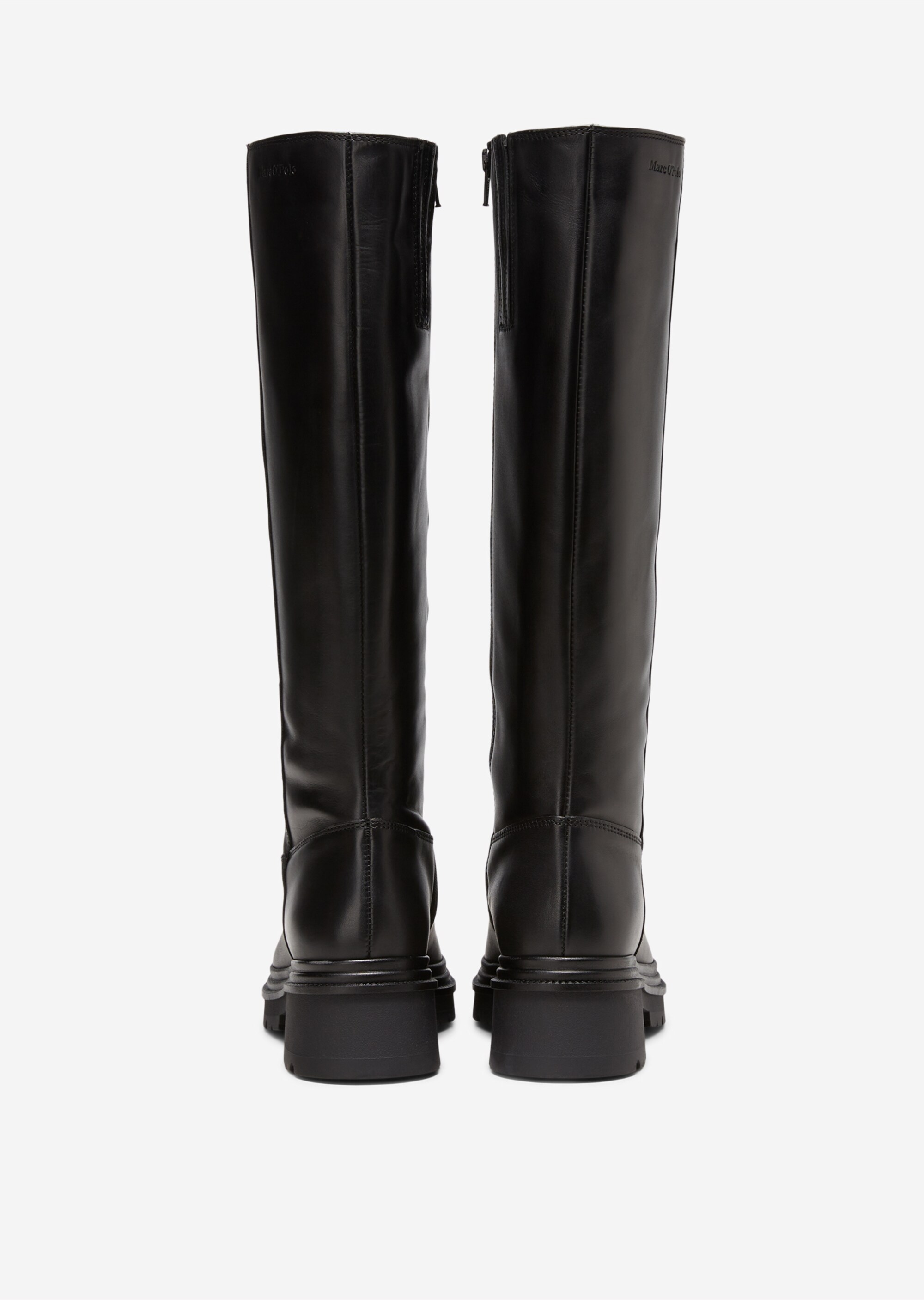 Langschaft-Stiefel aus edlem Kalbleder