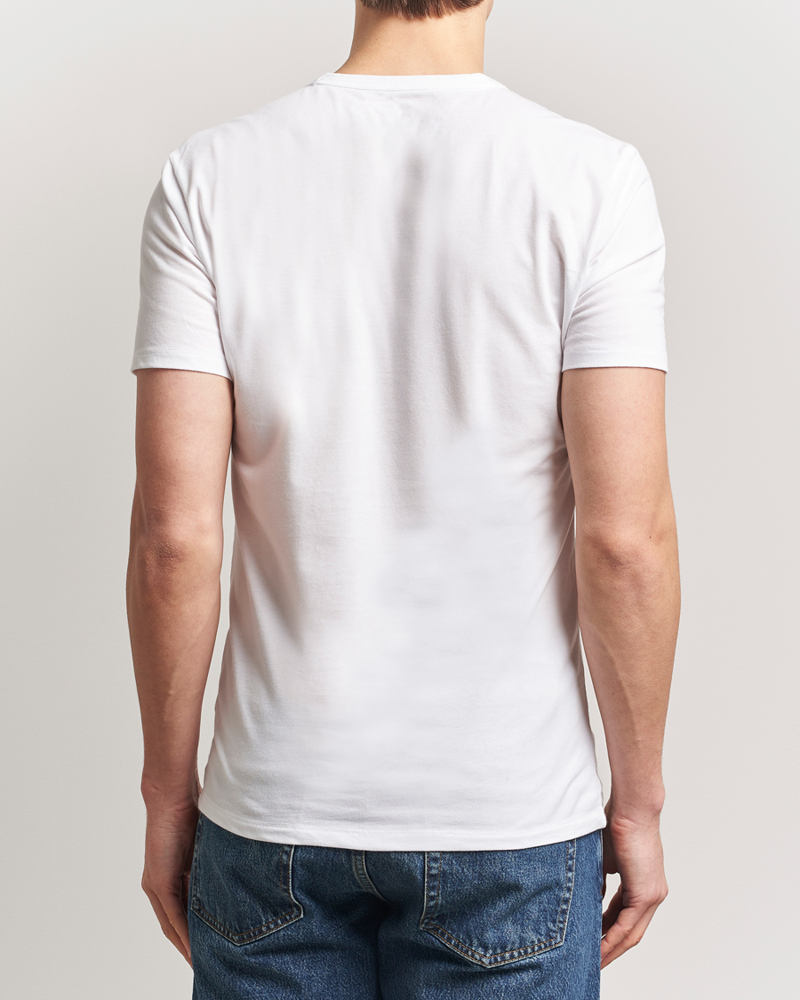 Calvin Klein 3-Pack Cotton Stretch V-Neck T-Shirt White