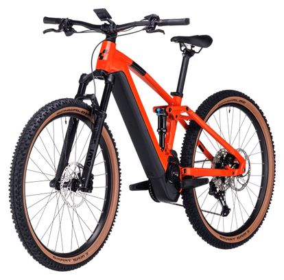 VTT Électrique Tout-Suspendu Cube Stereo Hybrid 120 Race 750 Shimano Deore/XT 12V 750 Wh 27.5'' Orange Spark