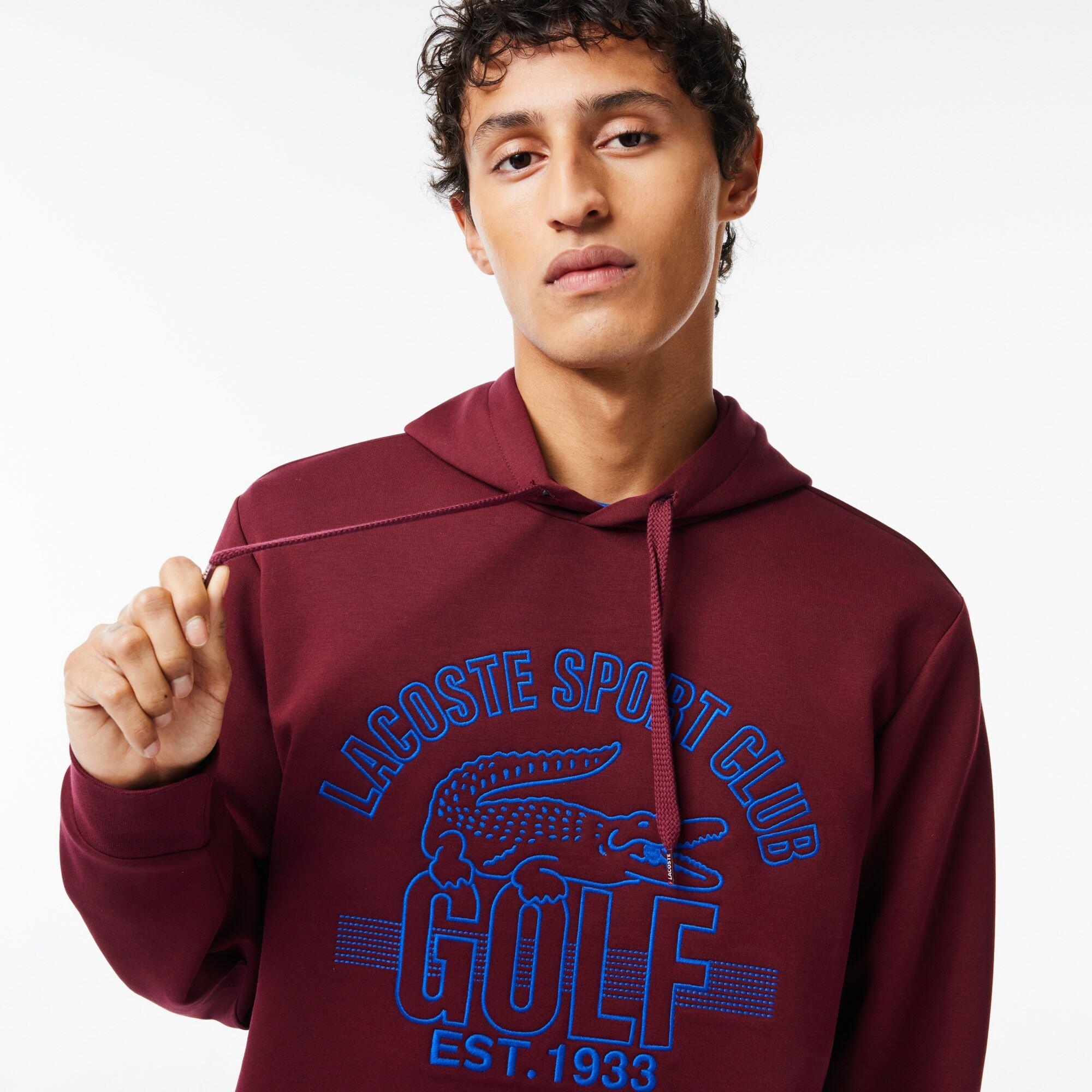 Lacoste Logo Print Hoodie