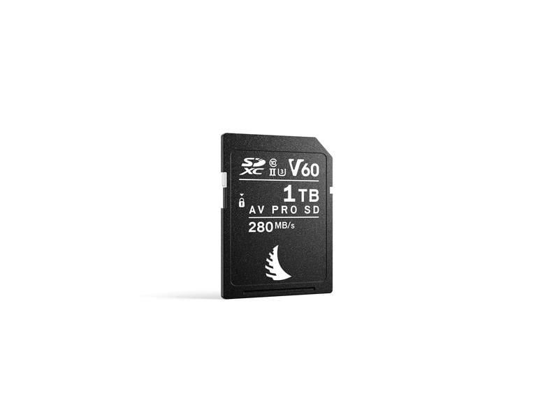 Angelbird SDXC-Karte AV Pro SD V60 Mk2 1024 GB Schnelle, zuverlässige und hochkompatible SDXC UHS-II V60 Speicherkarte