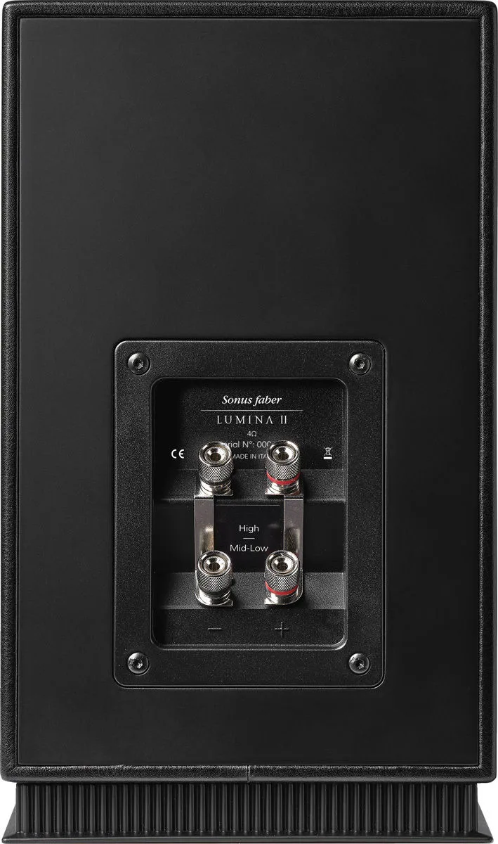 Sonus Faber Lumina II Noir laqué (la paire) Enceintes bibliothèque