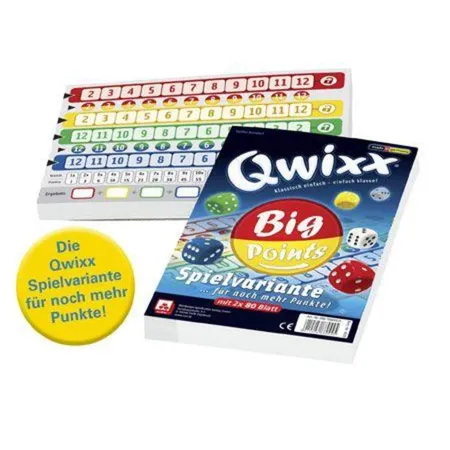 Nürnberger SpielkartenQWIXX – BIG POINTS – Zusatzblöcke (2er)