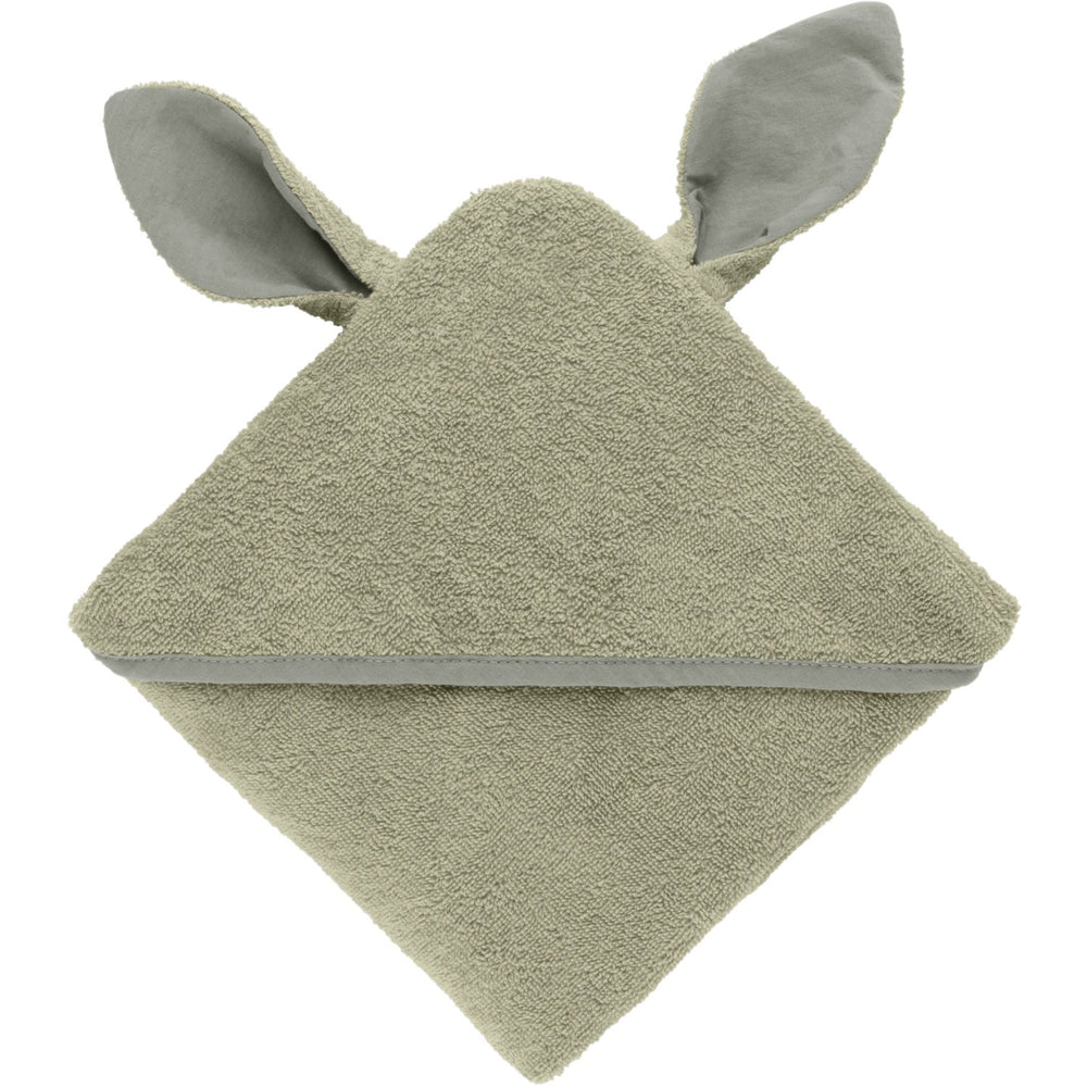 Køb Bibs Sage Kangaroo Hætte Håndklæde Baby
