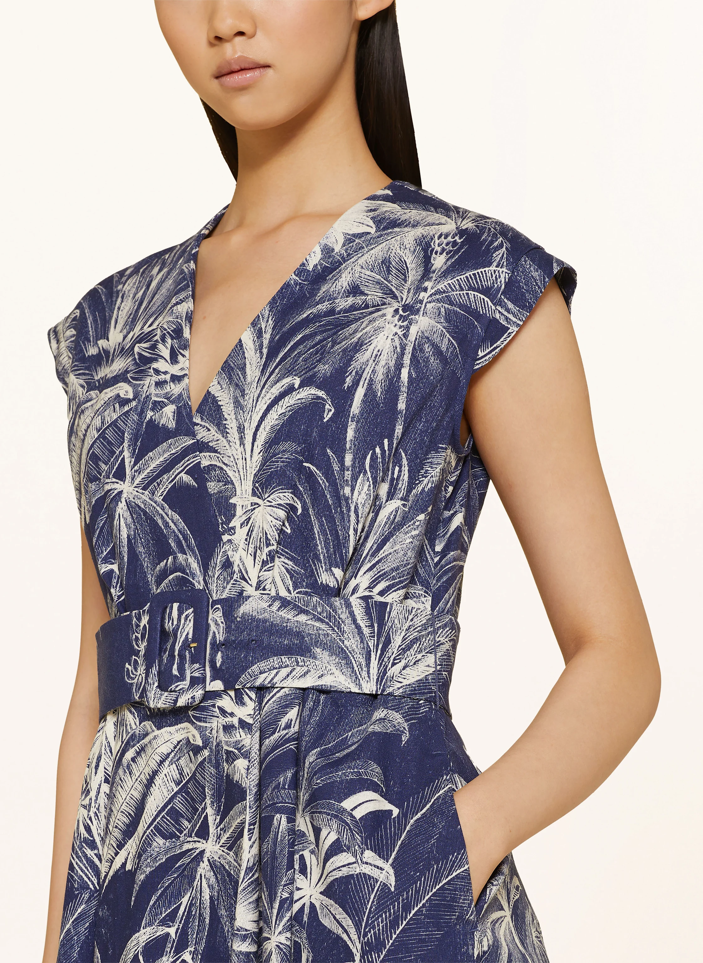 MARELLA Kleid mit Leinen