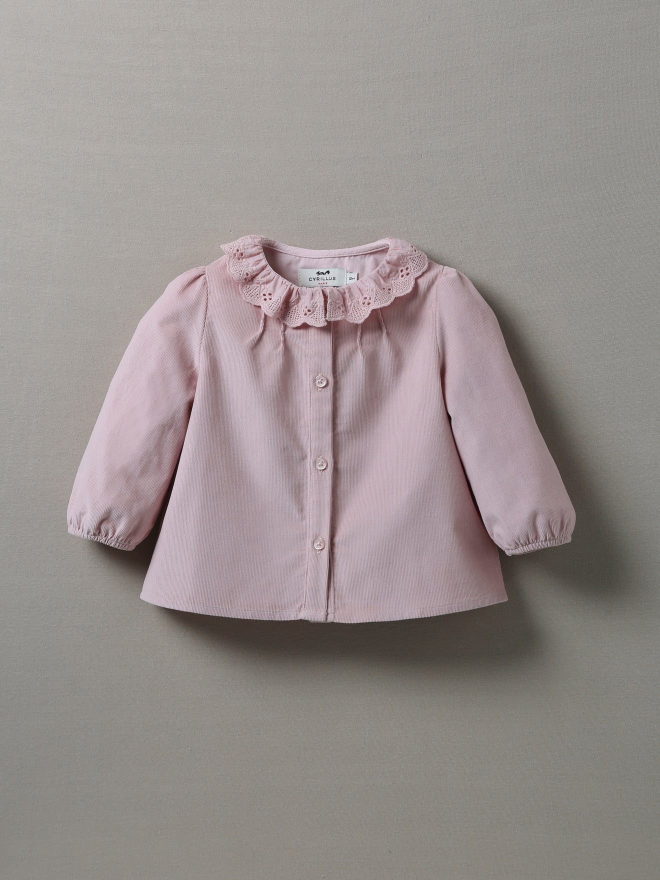 Chemise en fin velours Bébé
