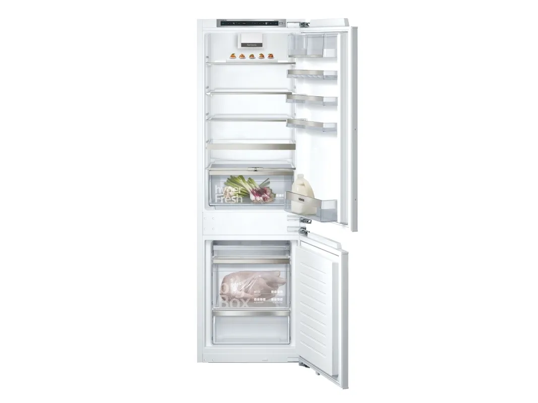 [OUTLET] - Siemens iQ500 KI86NADF0 integreret køle-/fryseskab - bredde: 56 cm - dybde: 55 cm - højde: 177.5 cm - 254 liter - Klasse F - Fladhængsel