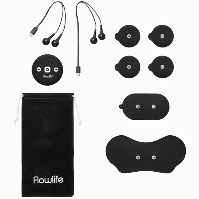 Flowlife Unisex Velvære og massage Flowtens Connect Sort