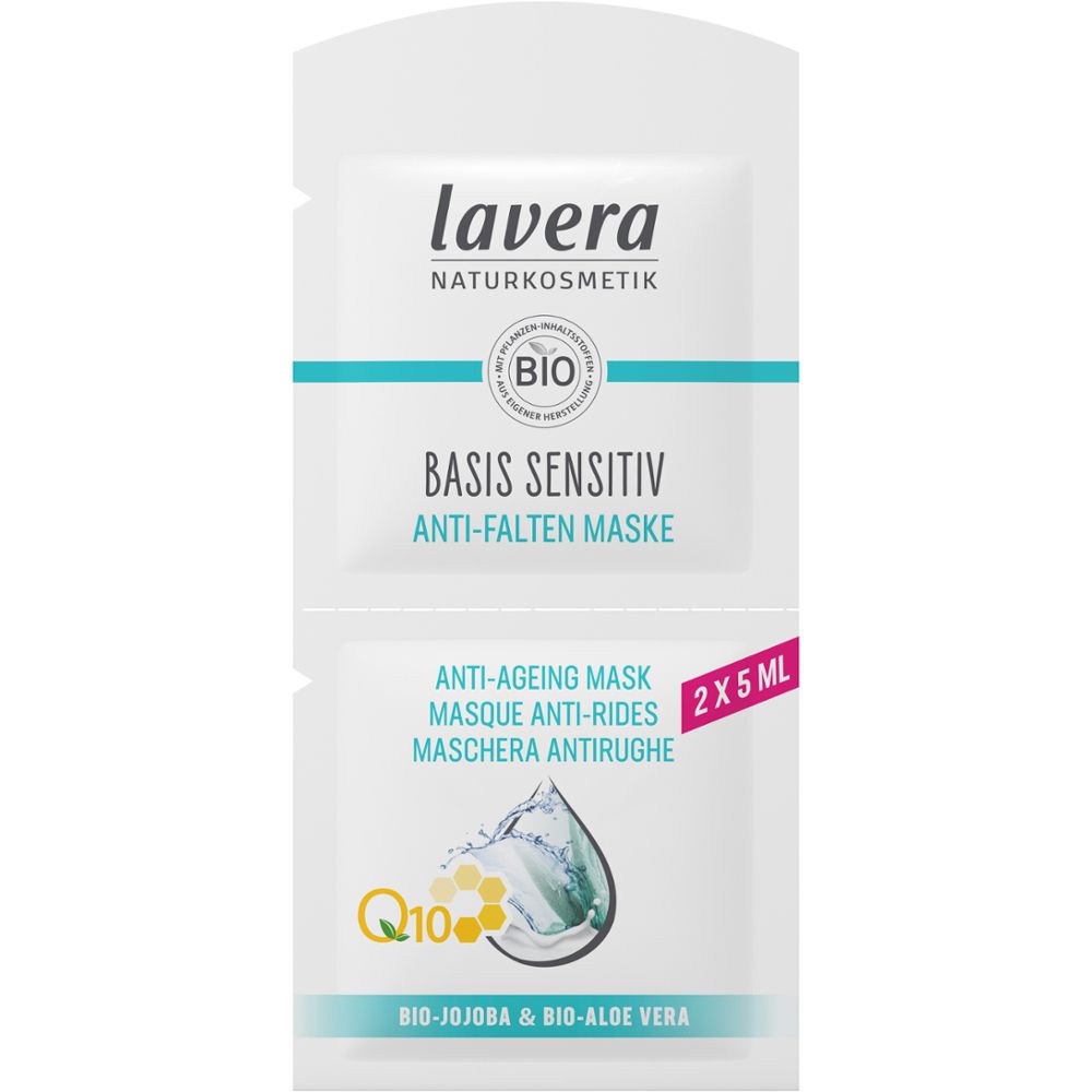 lavera basis senstiv Anti-Aging Maske Q10