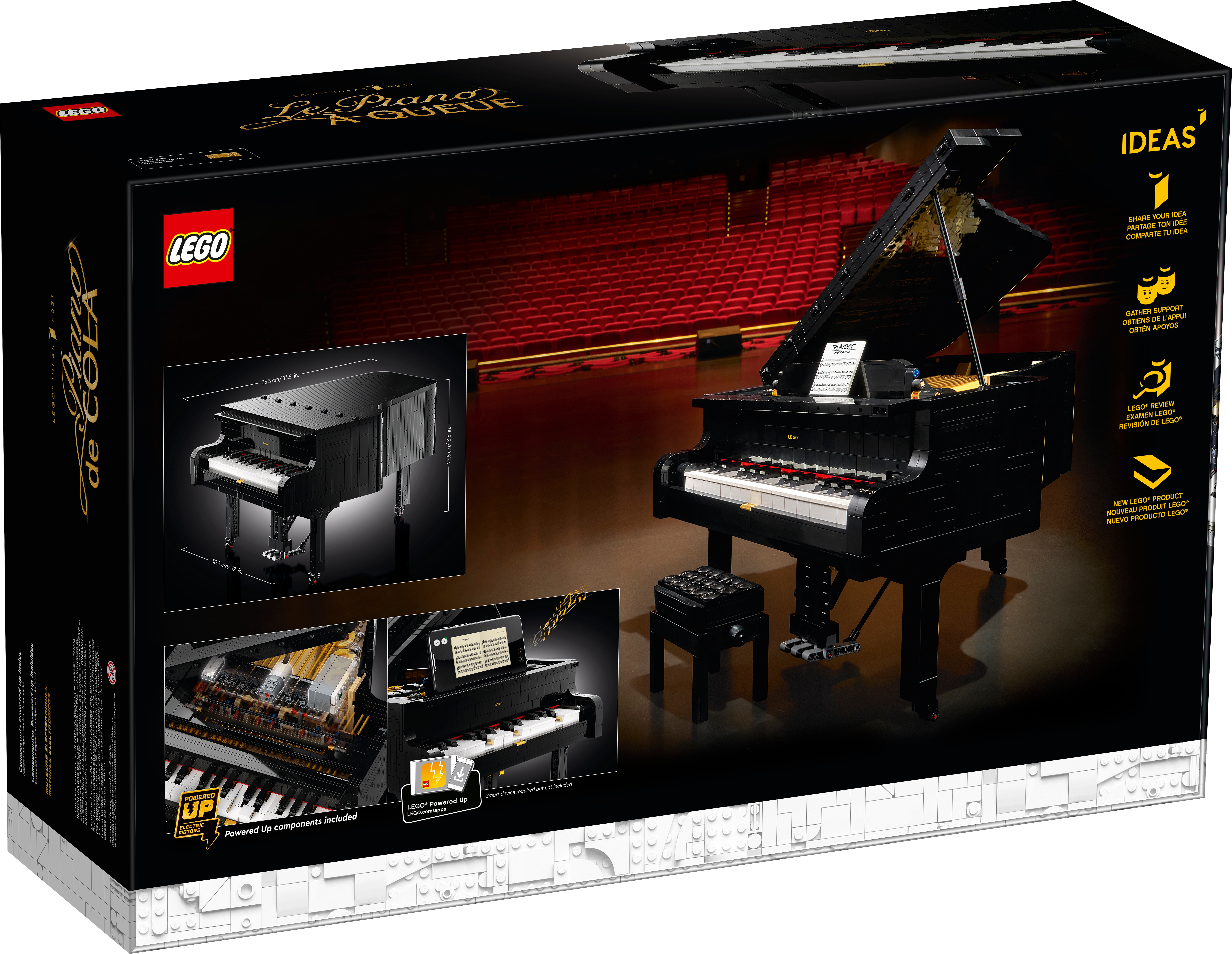 O piano de cauda 21323