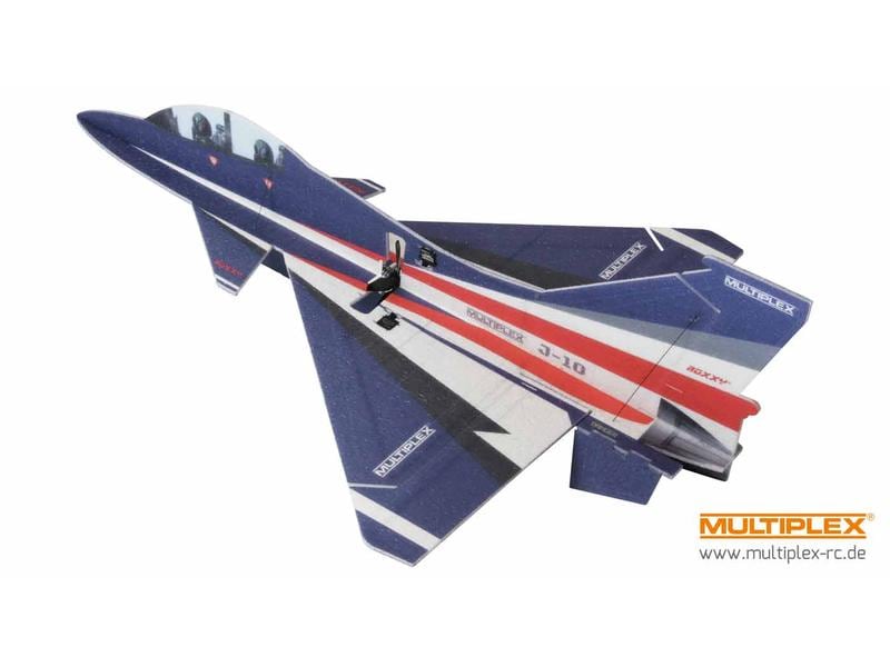 Multiplex Flugzeug J-10 Indoor Edition Bausatz Indoor Shockflyer Jet Baukasten