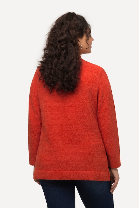 Pullover, kuschelweich, Stehkragen, Langarm