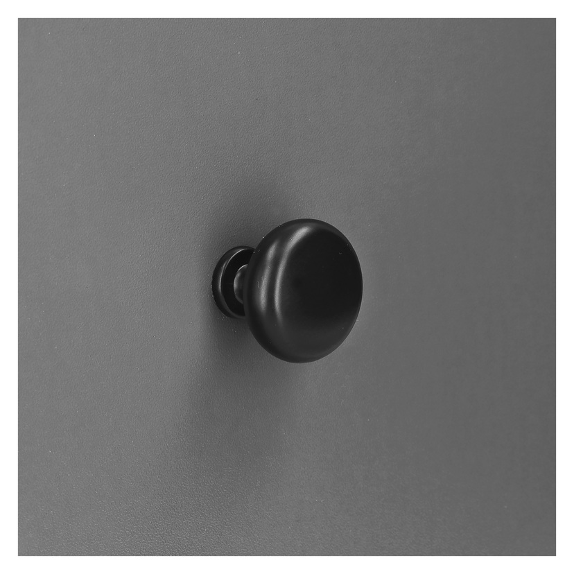 Knott, svart 2-pk Ø29 mm