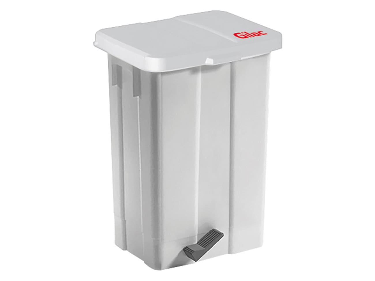 Poubelle à pédale   couvercle - Modèle 50 litres - Gilac
