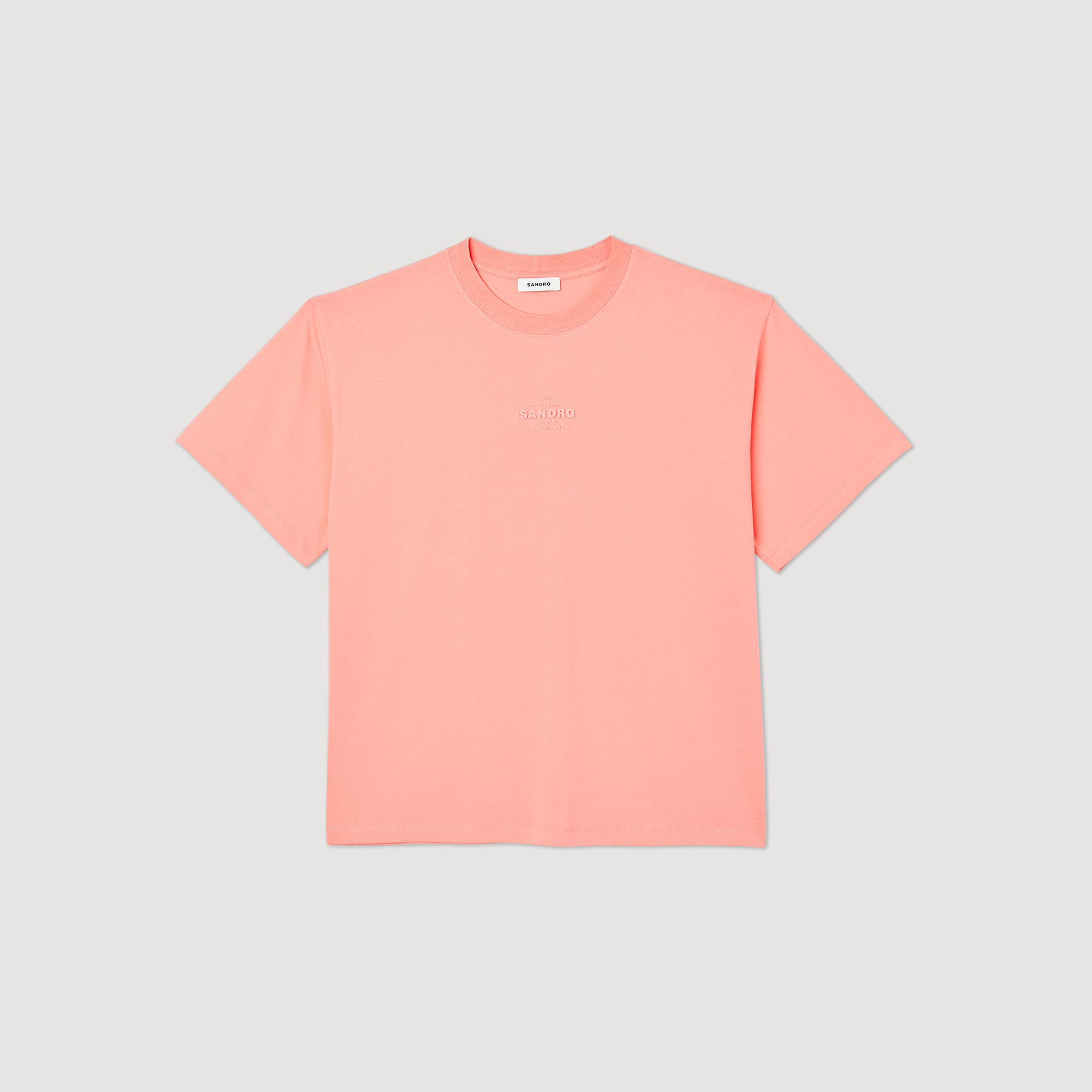 T-shirt logo rubber