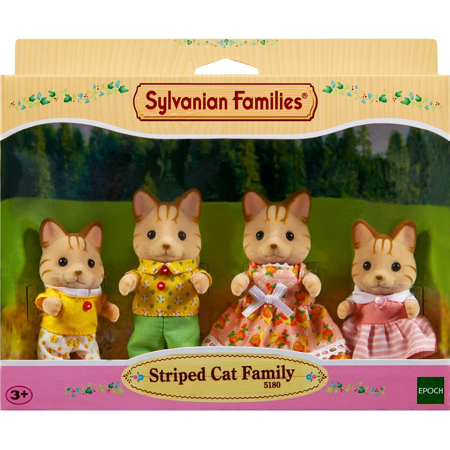 Sylvanian Families® Familie - Tigerkatzen: Familie Fauch Fauch