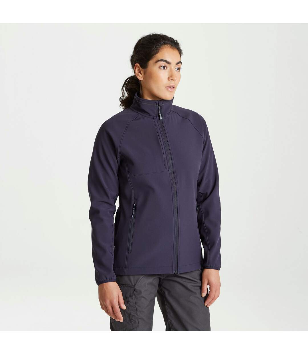 Craghoppers - Veste softshell EXPERT BASECAMP - Femme (Bleu marine foncé) - UTPC4527