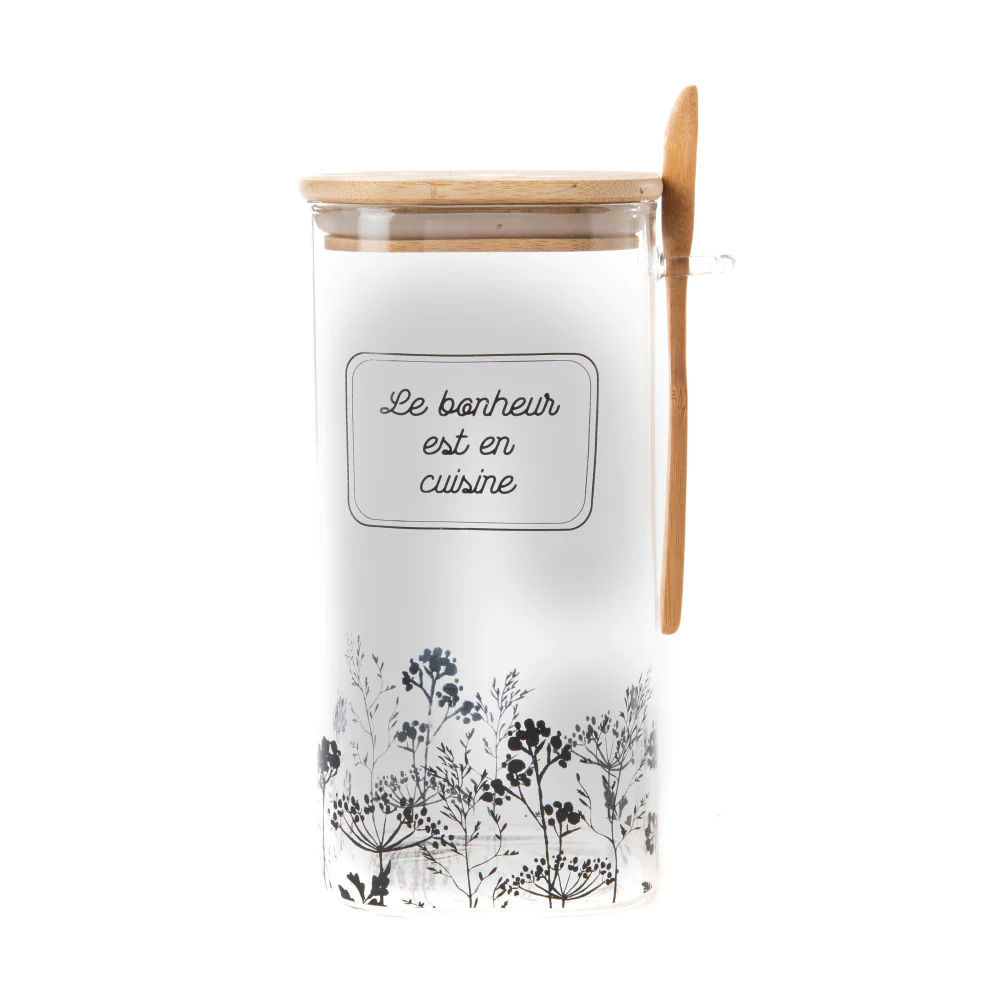 Bonbonnière avec cuillère 21 cm Yuma Amadeus
