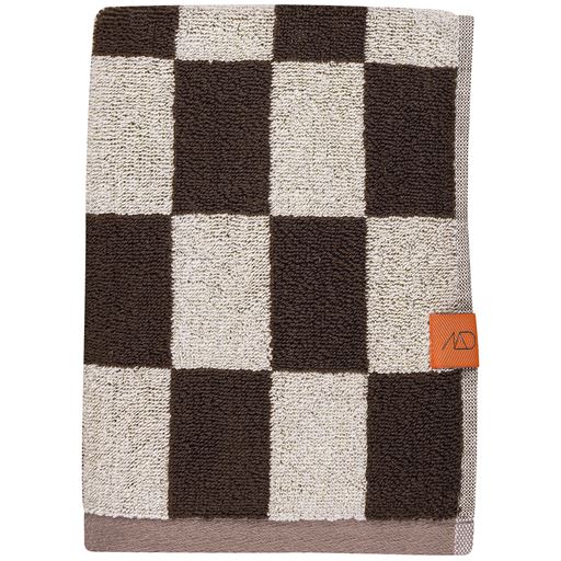 Mette Ditmer Retro 2-pak Håndklæde, Chocolate, 40x55 cm