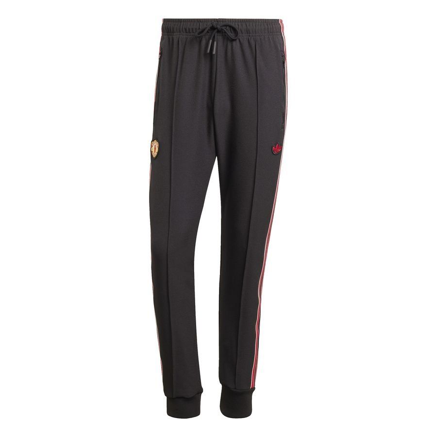 Manchester United Bas de Survêtement Terrace Icons - Noir
