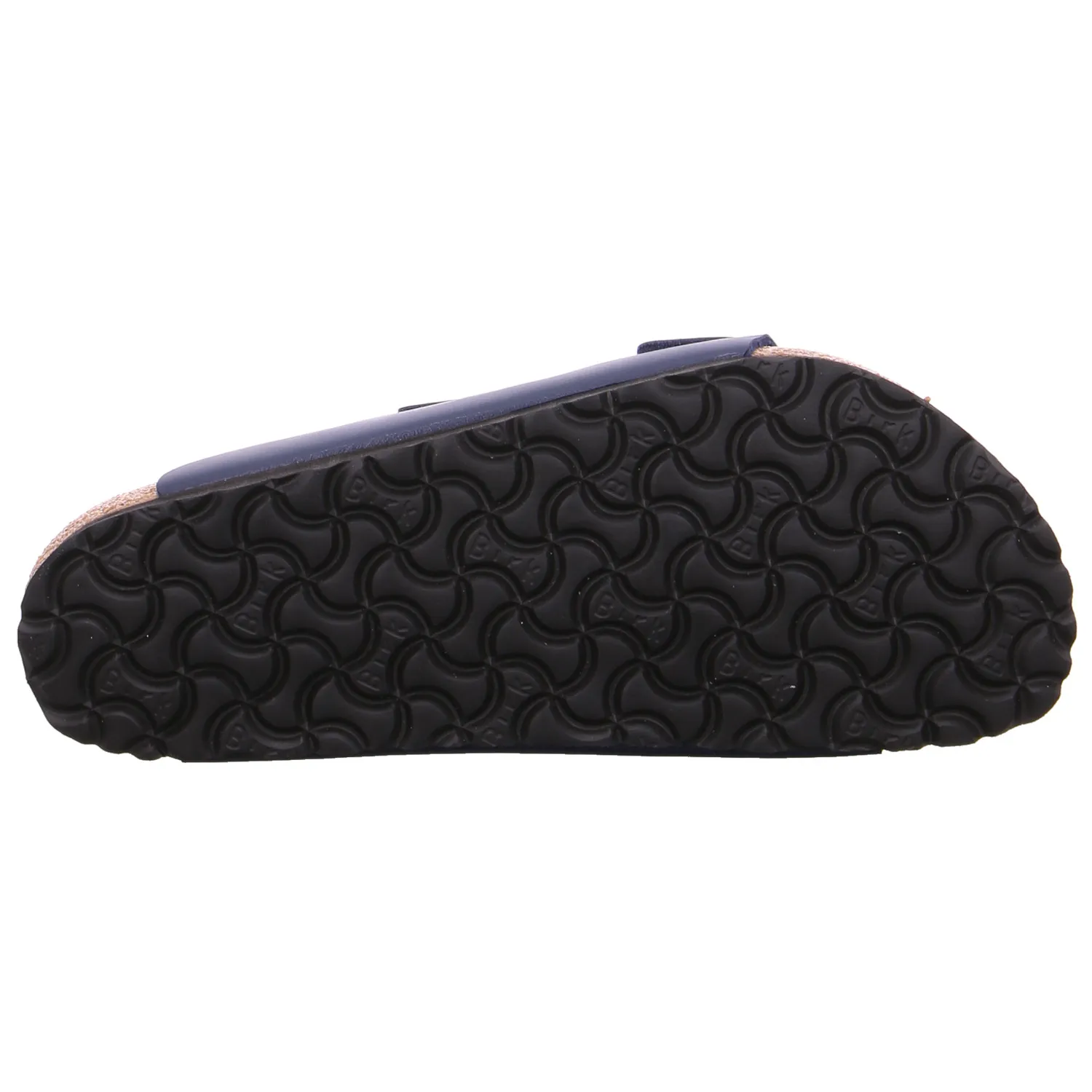 BIRKENSTOCK Bio-Mûles Blau Lederimitat