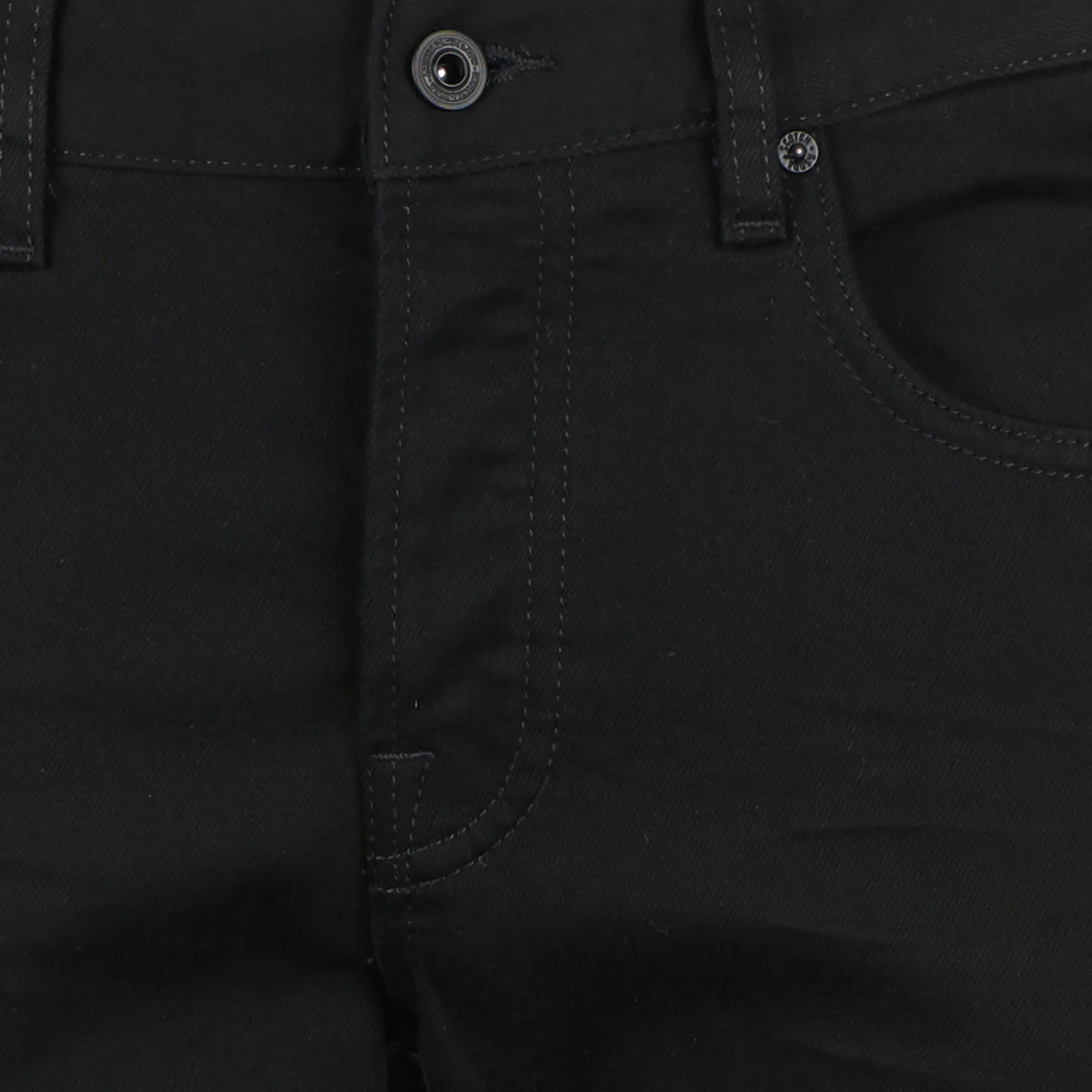 Jean slim taille normale | Noir