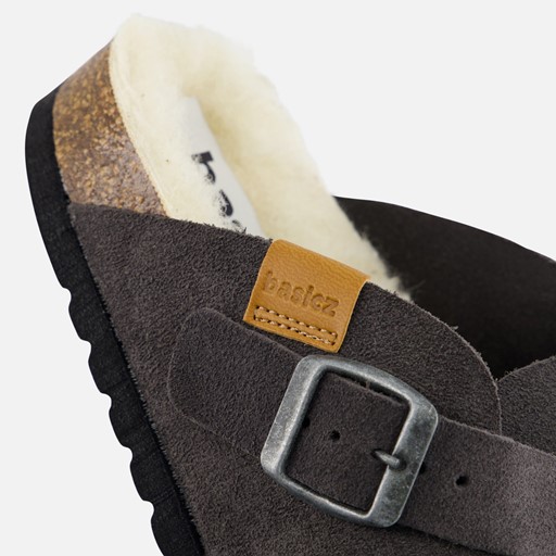 Basicz Instappers grijs Suede