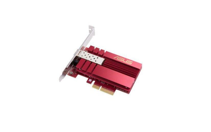Netzwerkkarte XG-C100F SFP+ Netzwerkkarte10G PCIe Netzwerk-Adapter mit SFP+ Schnittstelle für optische Glasfaserübertragung und DAC-Kabel