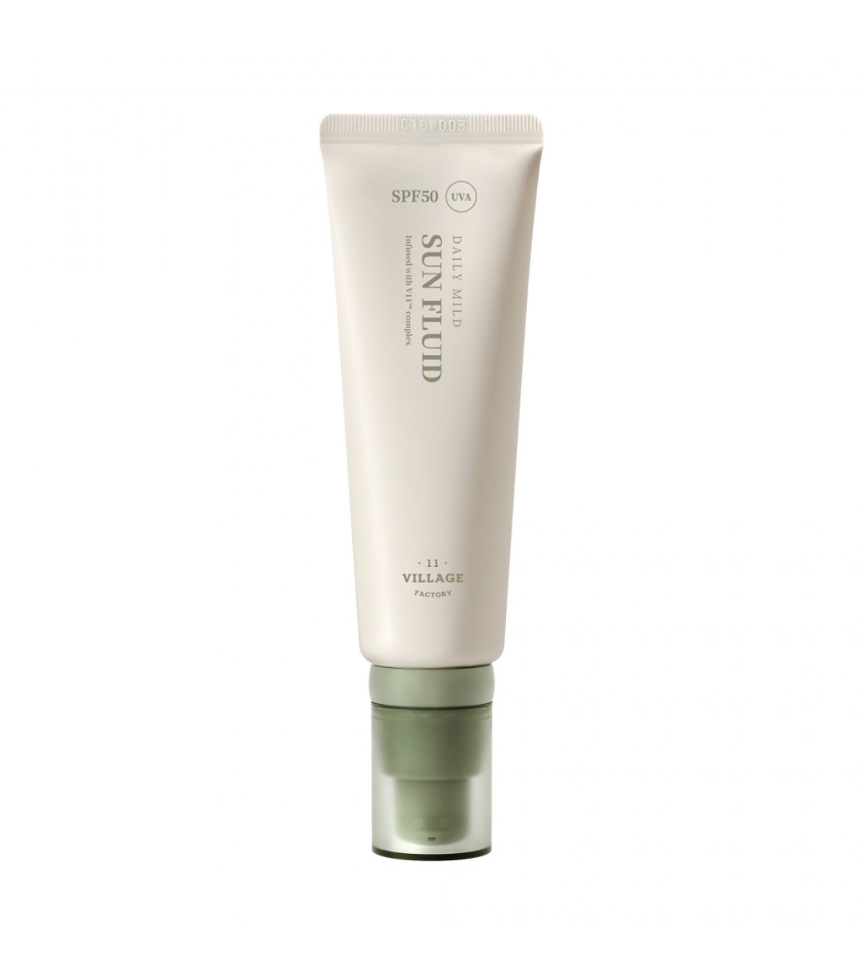 Village 11 Factory - Protetor solar facial antienvelhecimento Daily Mild FPS50