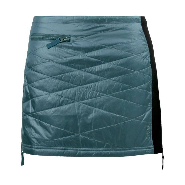 Skhoop Kari Mini Skirt Women Deep Lake