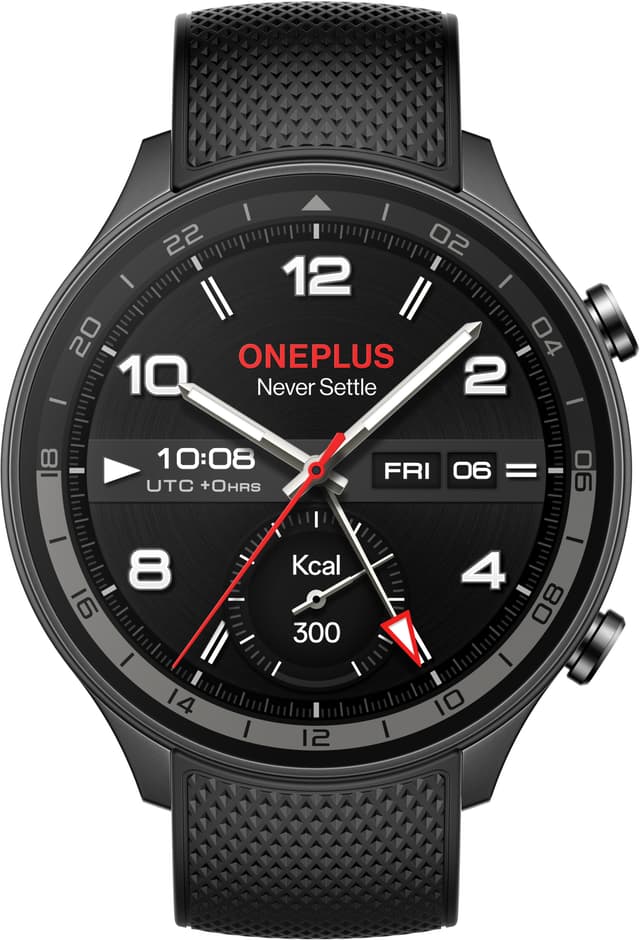 OnePlus Watch 2R hybridur 46mm (grå)