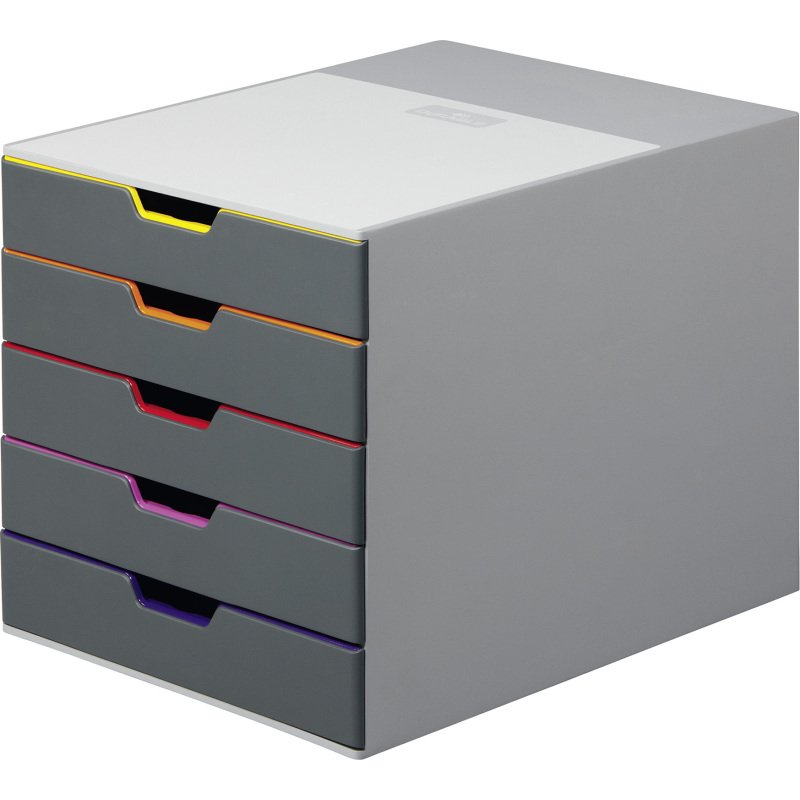 Module de classement Durable Varicolor® 5 tiroirs