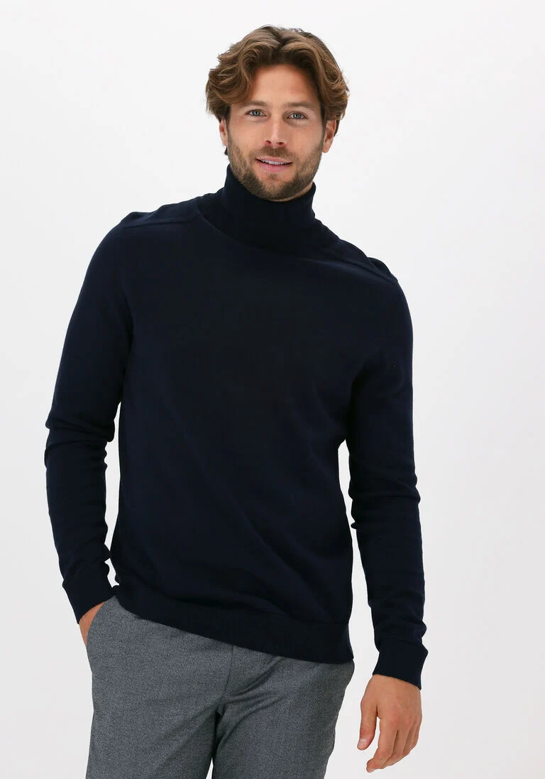 SELECTED HOMME donkerblauwe selected homme coltrui slhberg roll neck