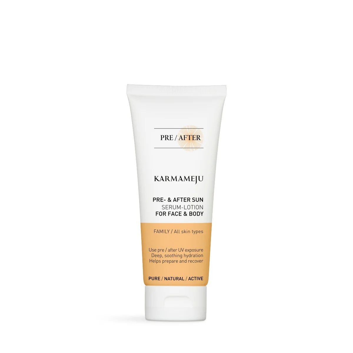 Karmameju  Sun pre- & after creme - 100 ml.