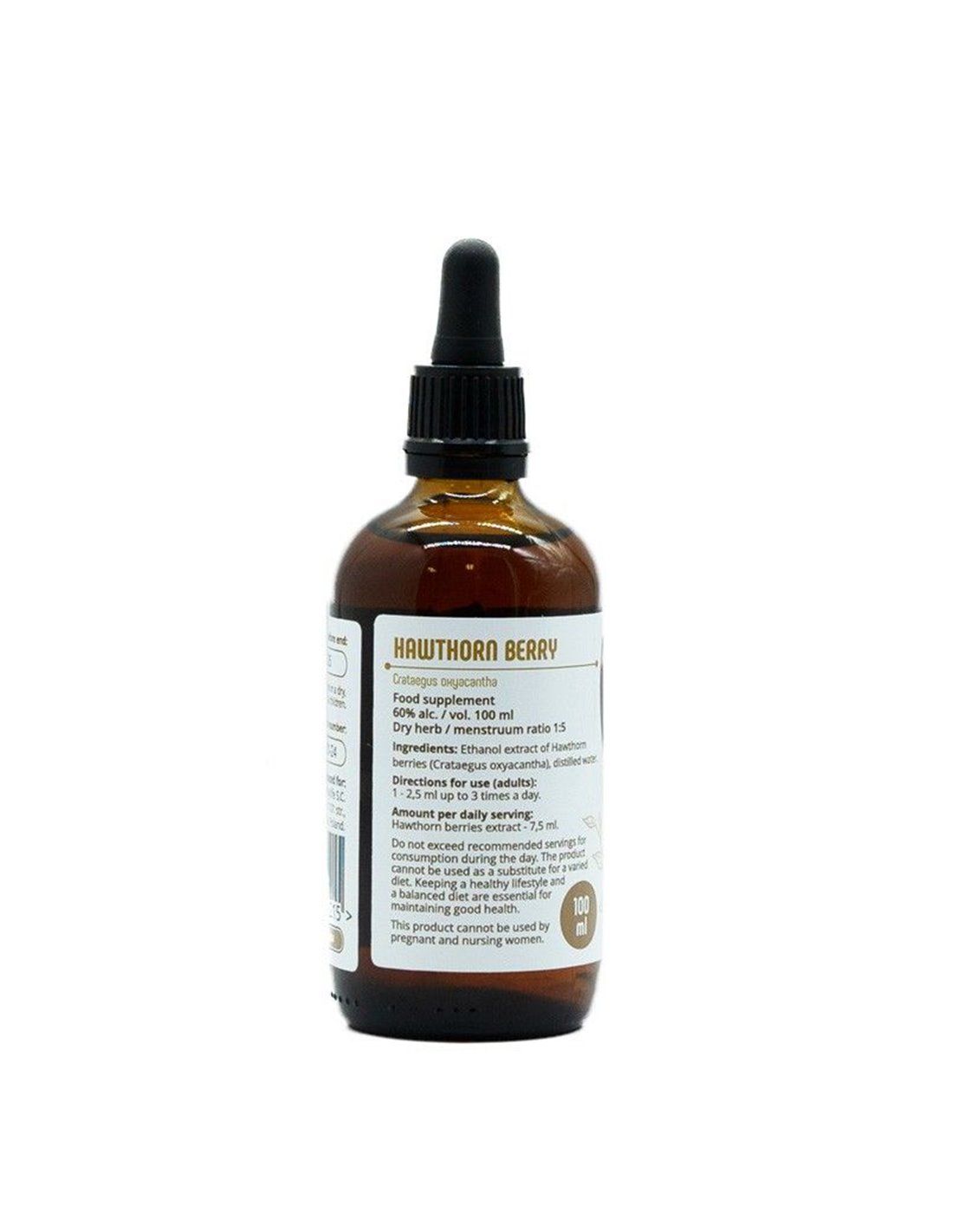 Lymeherbs Weißdorn (Hawthorn Berries) Tinktur 1: 5