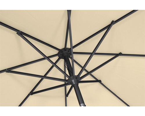 Avio parasol Ø 250 cm polyester naturel