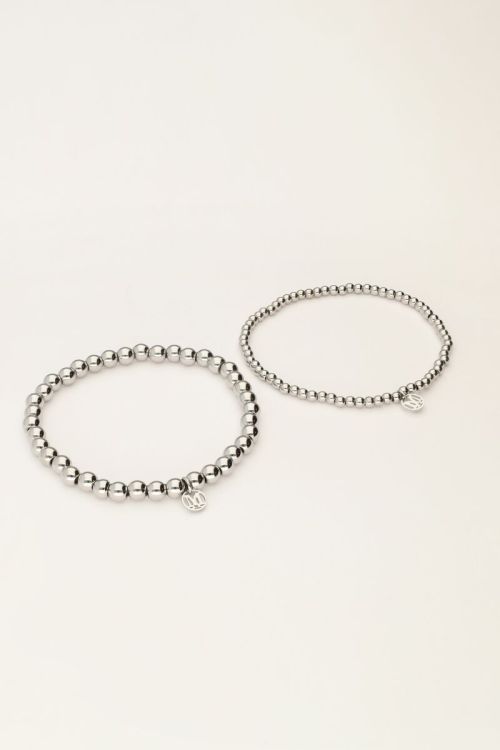 Bold armbanden set met bubbel
