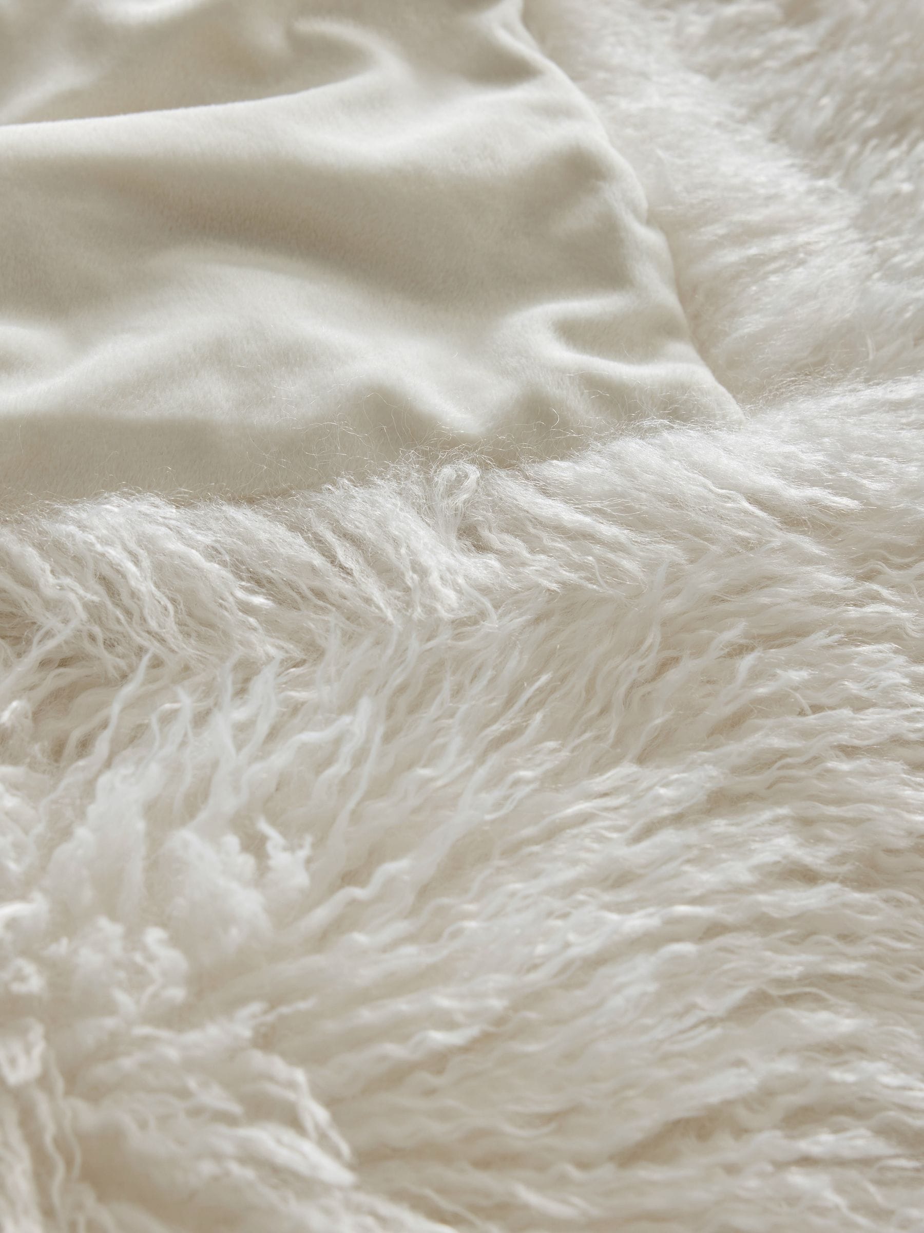 Mongolian Faux Fur Throw