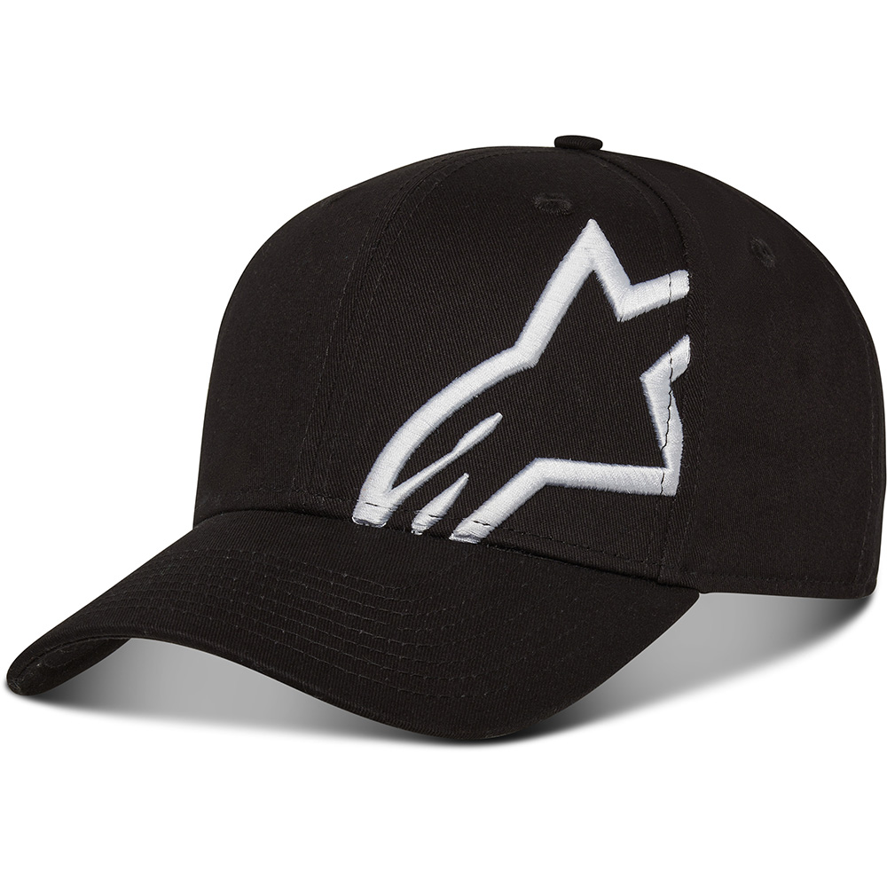 Alpinestars - Casquette Corp Snap 2 Noir / Blanc